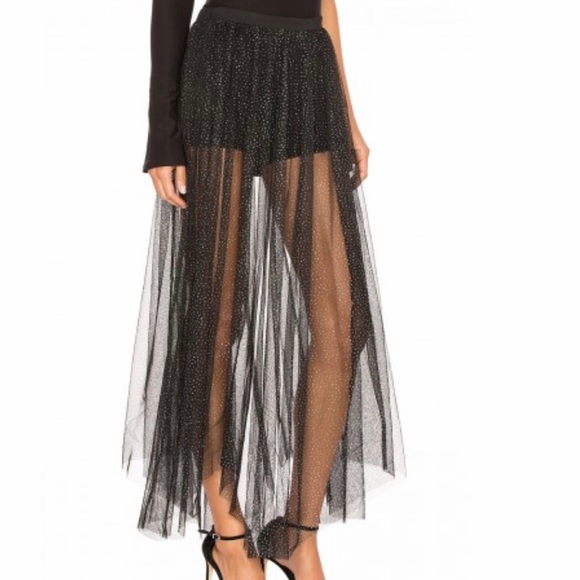 Free People Dresses & Skirts - Free People glitter tulle maxi skirt